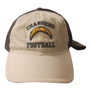 NFL Los Angeles Chargers with White and Blue Football hat.